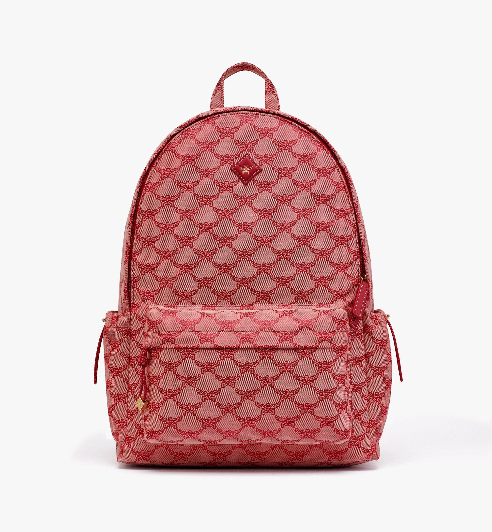 Mcm baby 2025 pink backpack